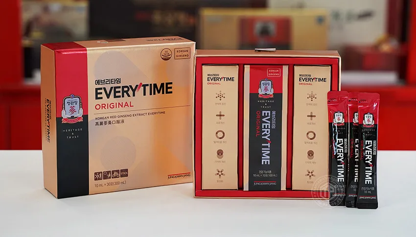 Nước Hồng Sâm KGC Everytime: Review Chi Tiết Giá Và Công Dụng