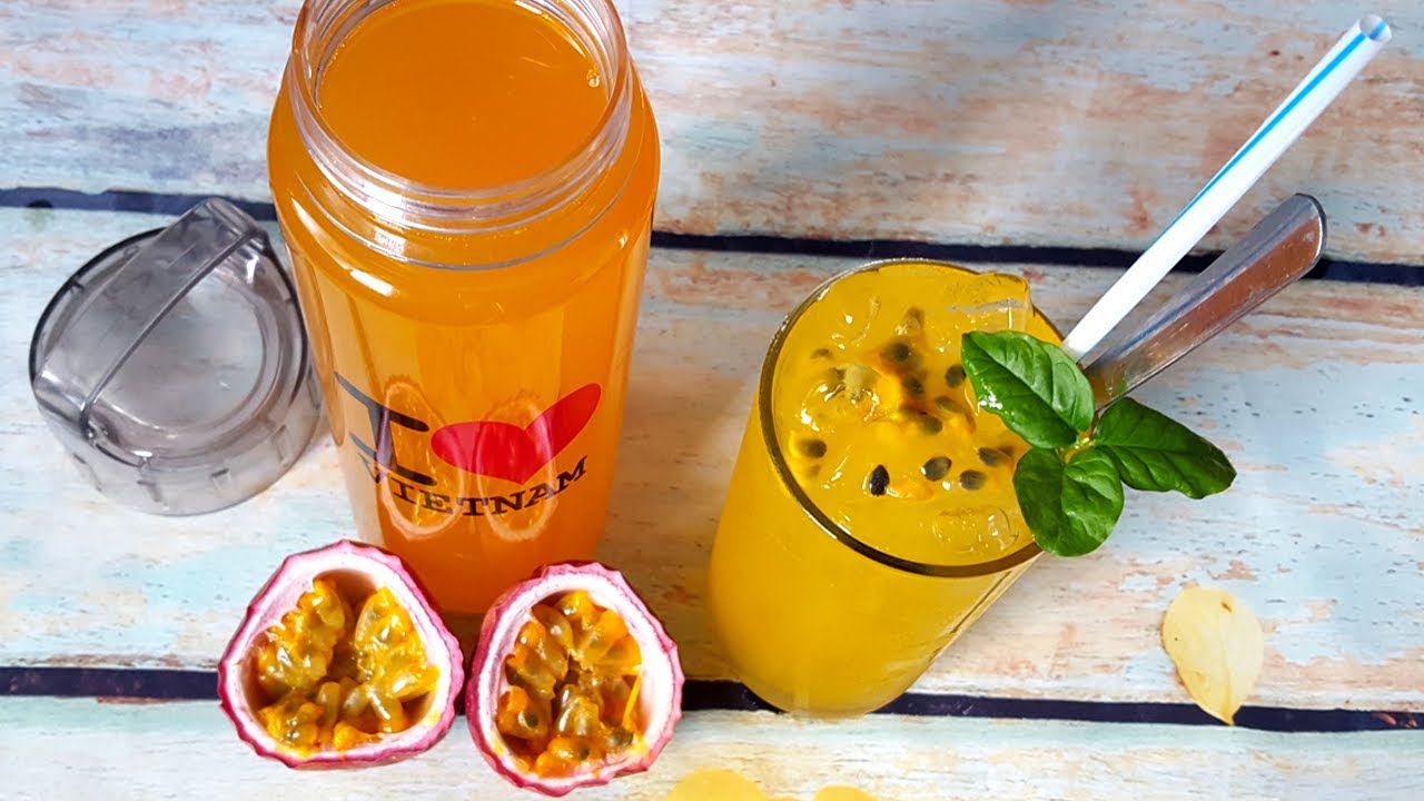 Cách Chế Biến Chanh Dây: Sinh Tố, Nước, Mousse & Sốt Chanh Dây Thơm Ngon Tại Nhà